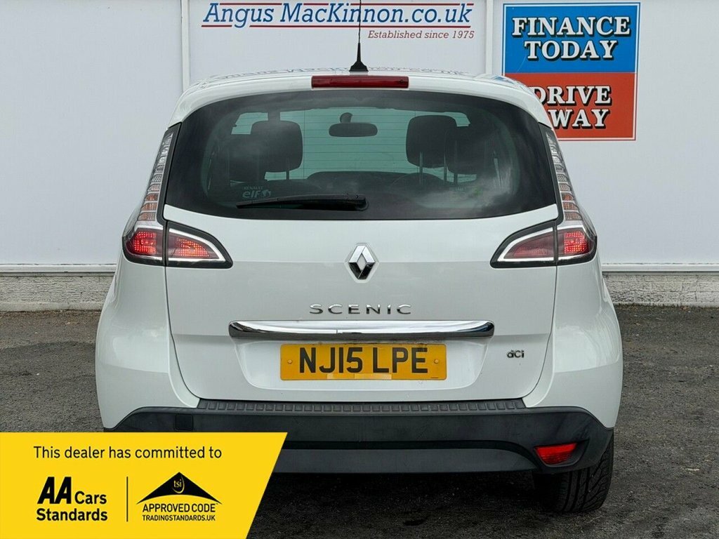 Renault Scenic 1.5L Dynamique Tomtom White #6