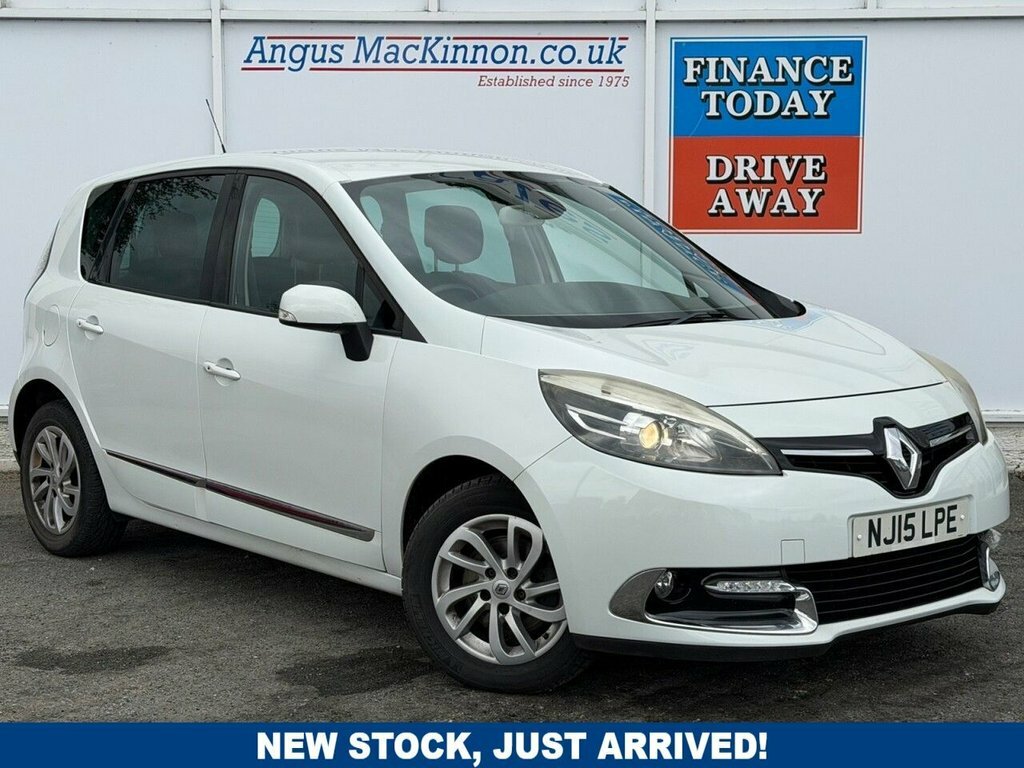 Renault Scenic 1.5L Dynamique Tomtom White