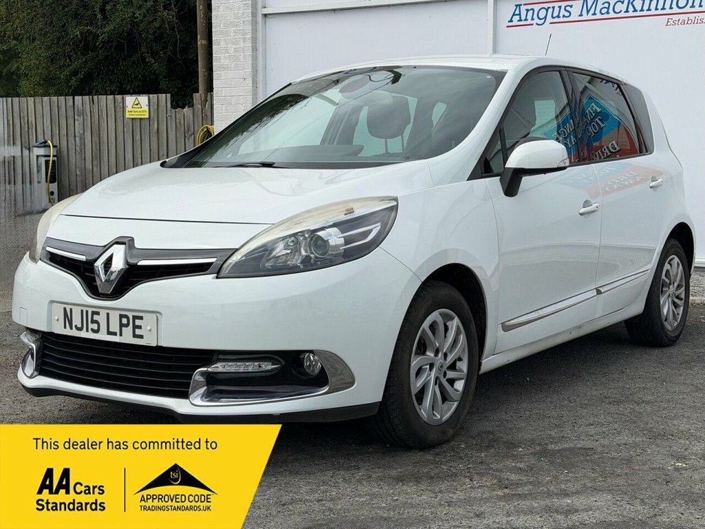 Renault Scenic 1.5L Dynamique Tomtom White #4