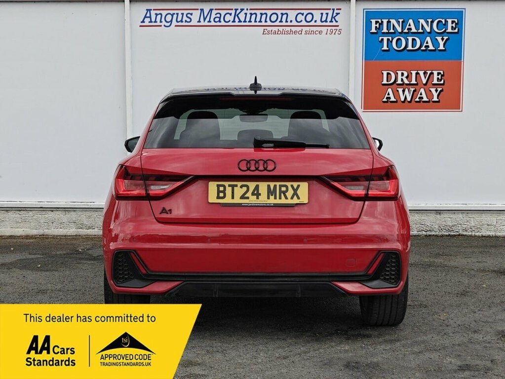 Audi A1 1.5L Black Edition Red #6