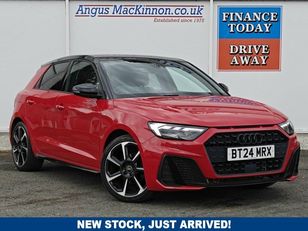 Audi A1 1.5L Black Edition Red