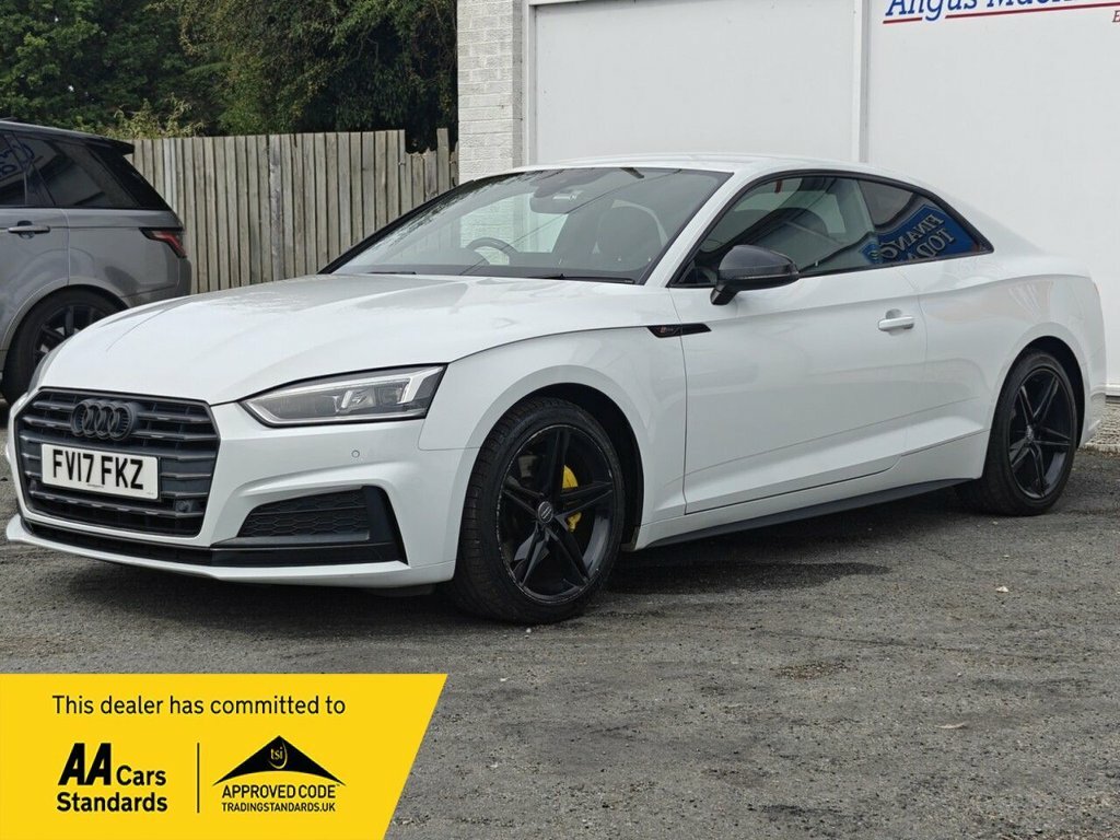 Audi A5 2L S Line FV17FKZ White #4