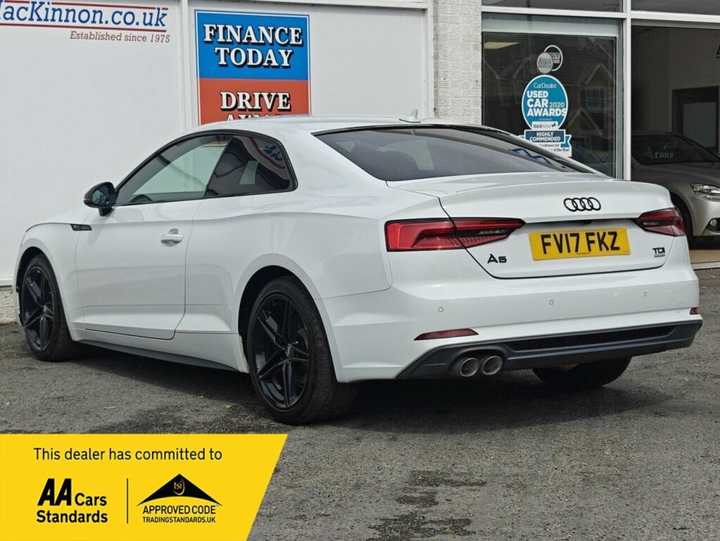 Audi A5 2L S Line FV17FKZ White #5