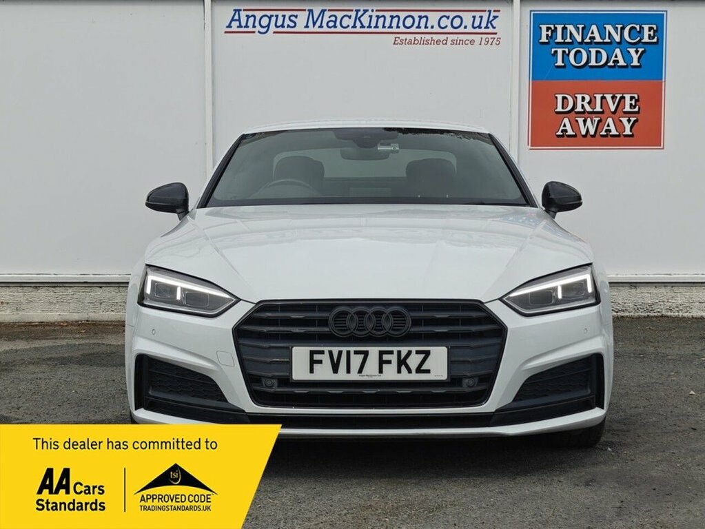 Audi A5 2L S Line FV17FKZ White #3