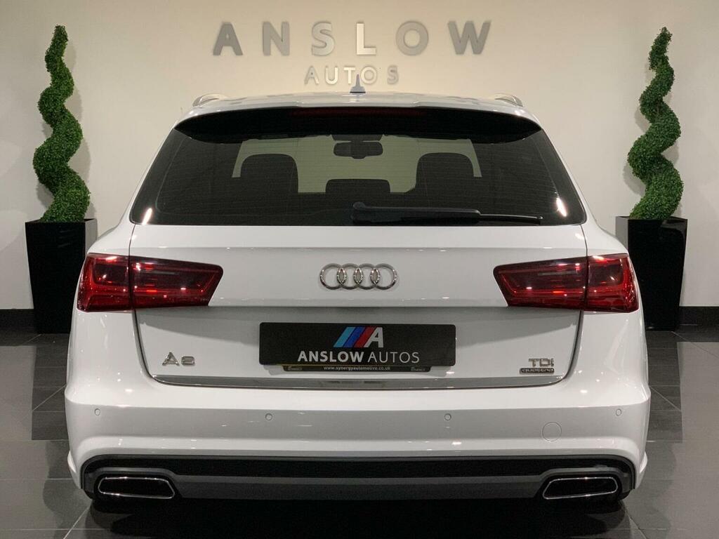 Audi A6 Avant 3.0 Tdi V6 S Line S Tronic Quattro Euro 6 Ss White #4