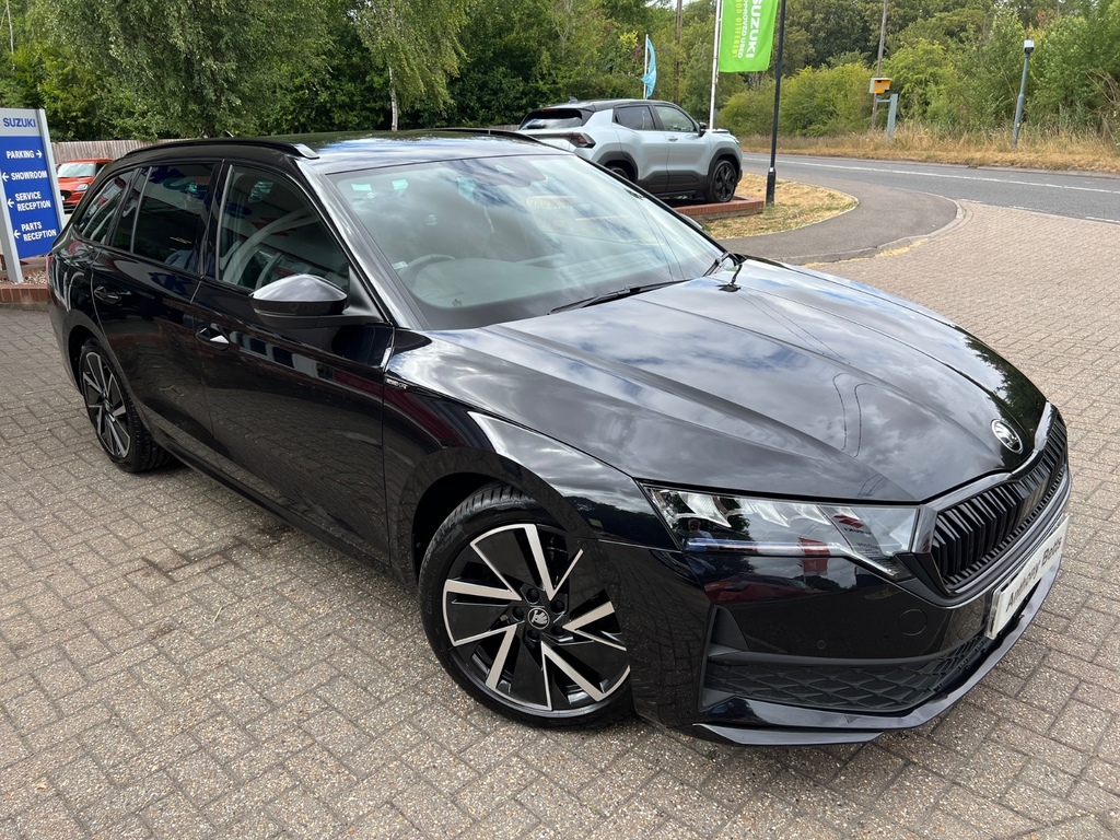 Skoda Octavia 1.5 Tsi 150 E-tec Sportline Dsg BD25ZSK Black #2