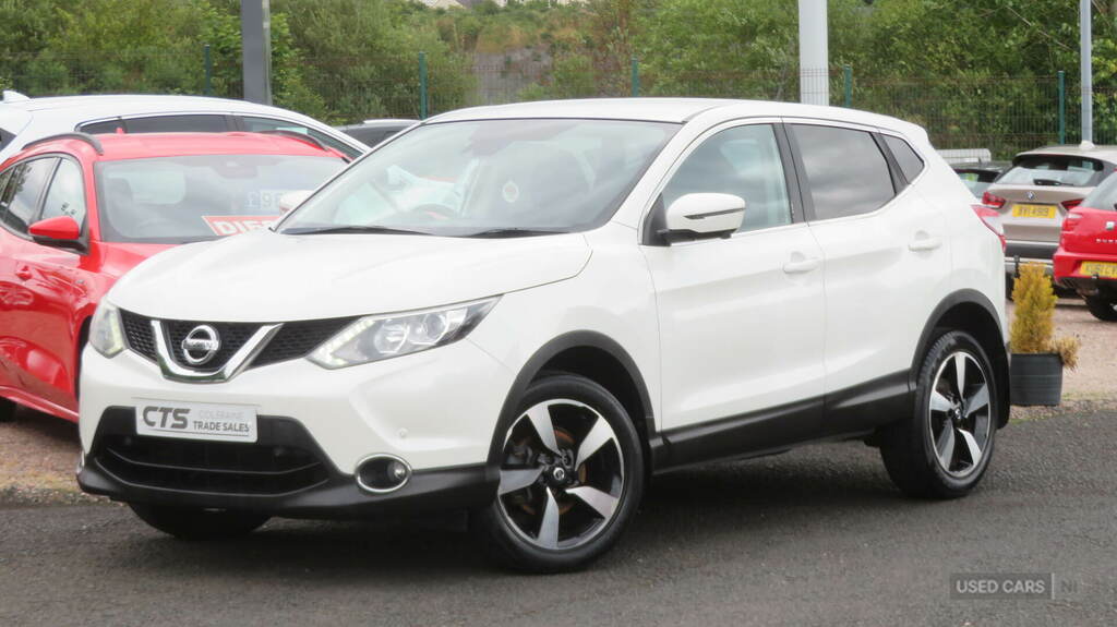 Nissan Qashqai 1.5 Dci N-connecta FP66XYT White #4