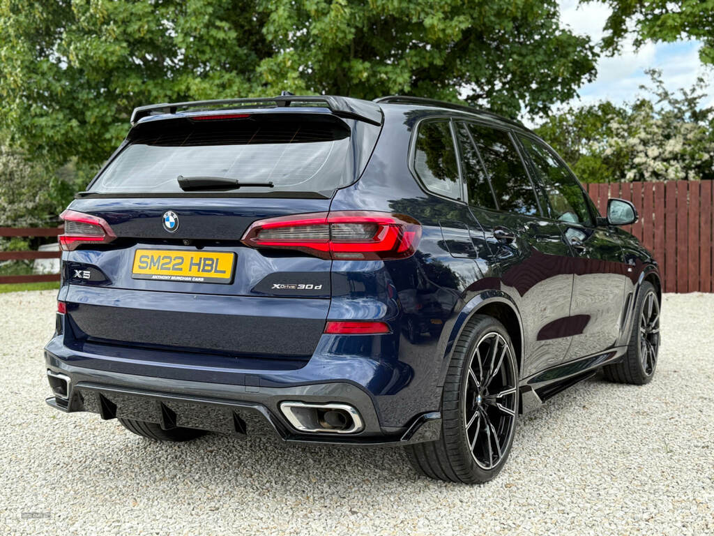 BMW X5 Xdrive30d Mht M Sport Blue #6