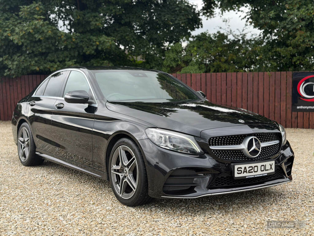 Mercedes-Benz C Class C200d Amg Line Edition Premium Black #2
