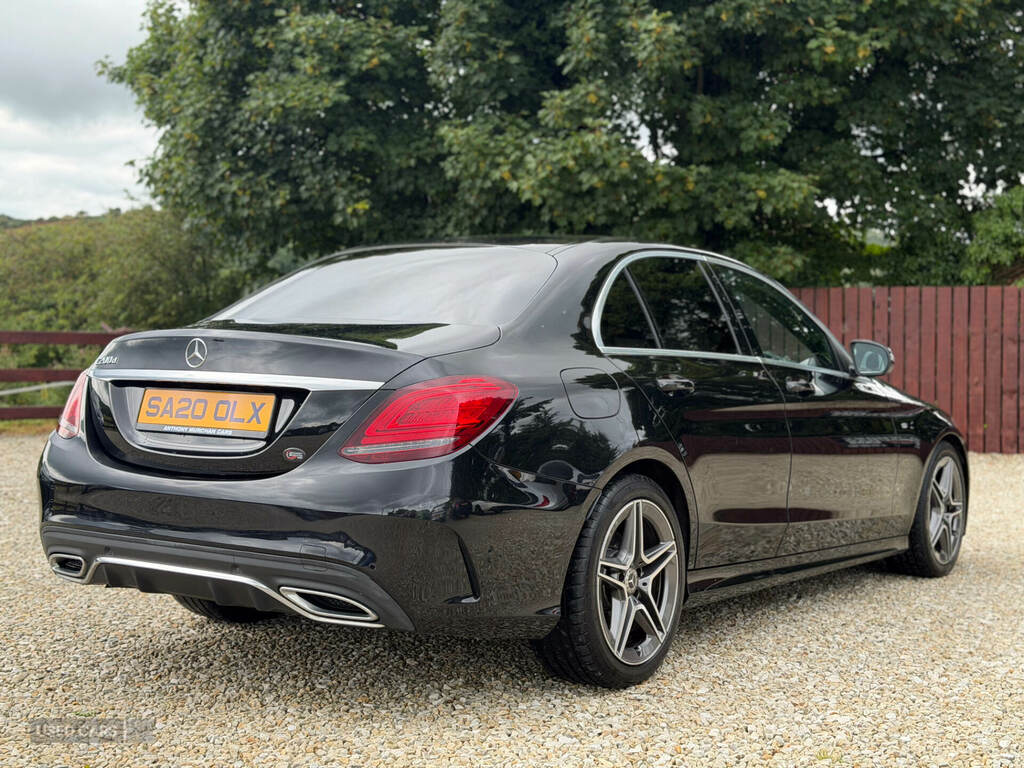 Mercedes-Benz C Class C200d Amg Line Edition Premium Black #6