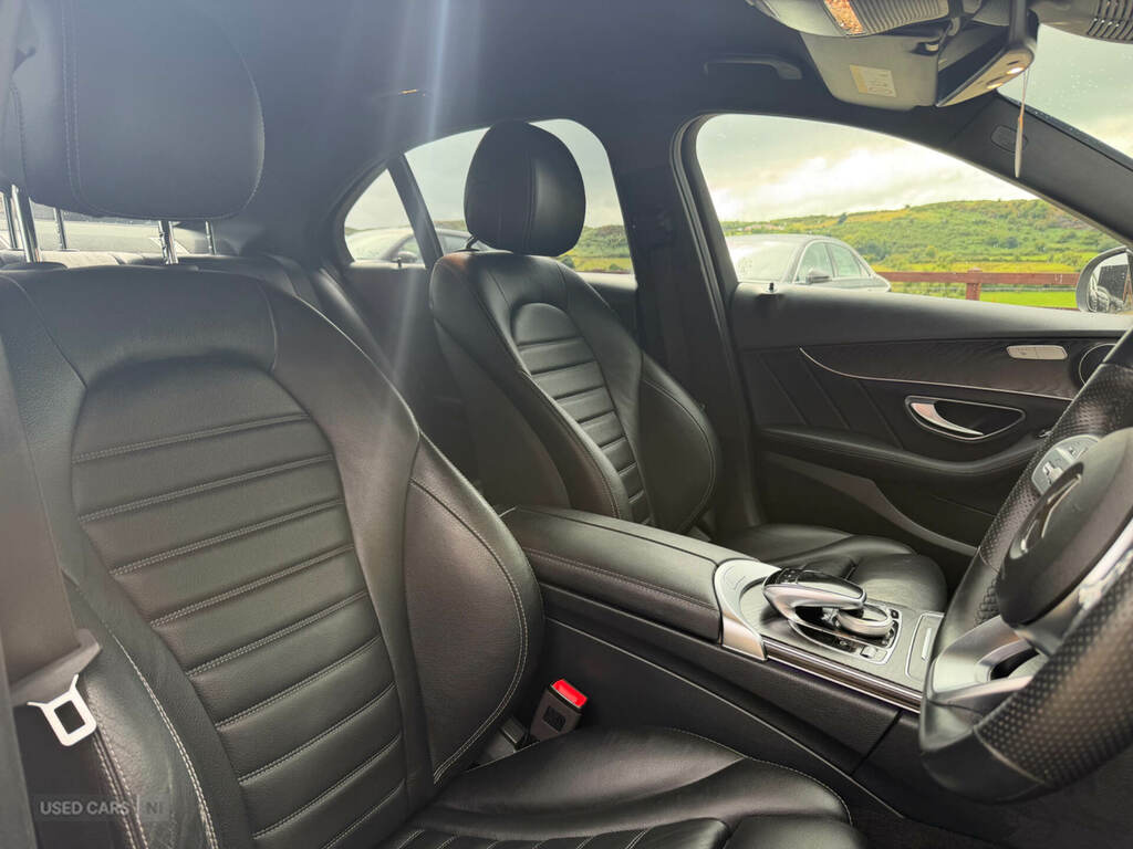 Mercedes-Benz C Class C220d Sport 9G-tronic Black #10