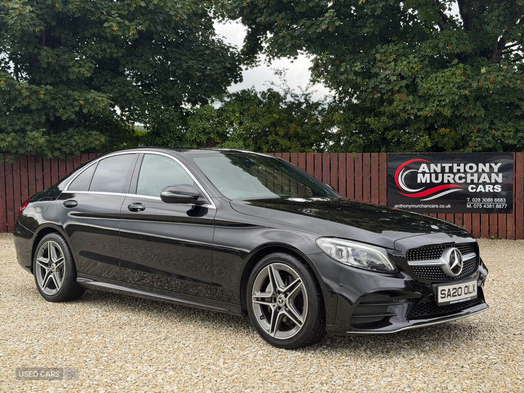 Mercedes-Benz C Class C200d Amg Line Edition Premium Black