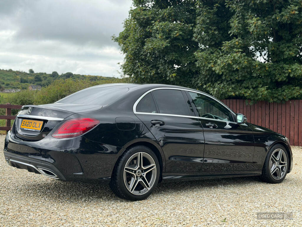 Mercedes-Benz C Class C220d Sport 9G-tronic Black #7