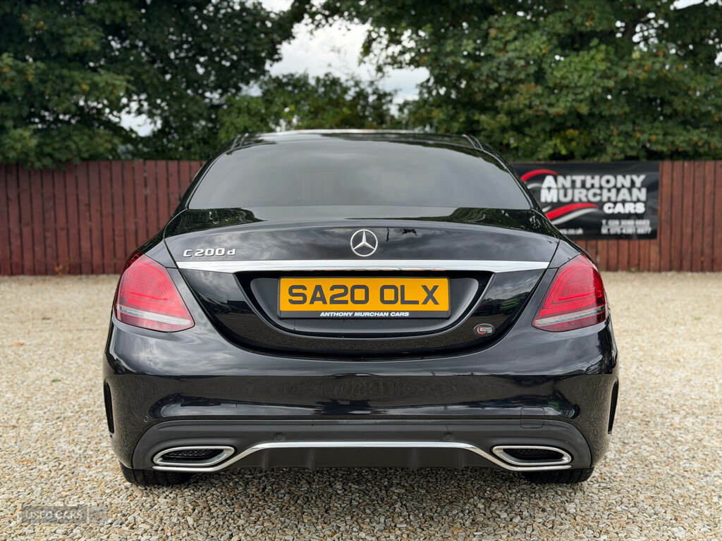 Mercedes-Benz C Class C200d Amg Line Edition Premium Black #5