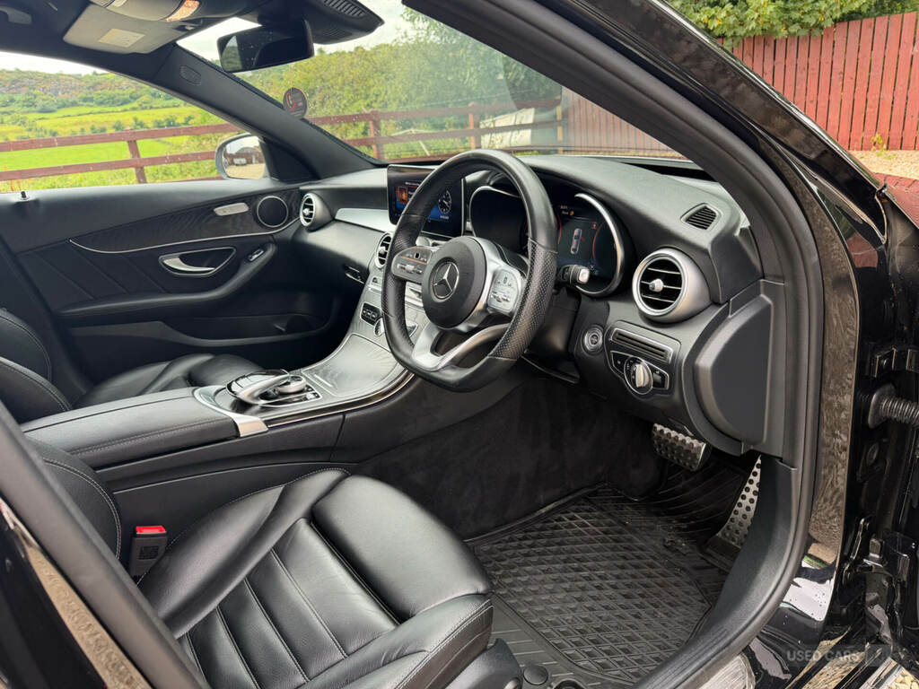 Mercedes-Benz C Class C220d Sport 9G-tronic Black #9