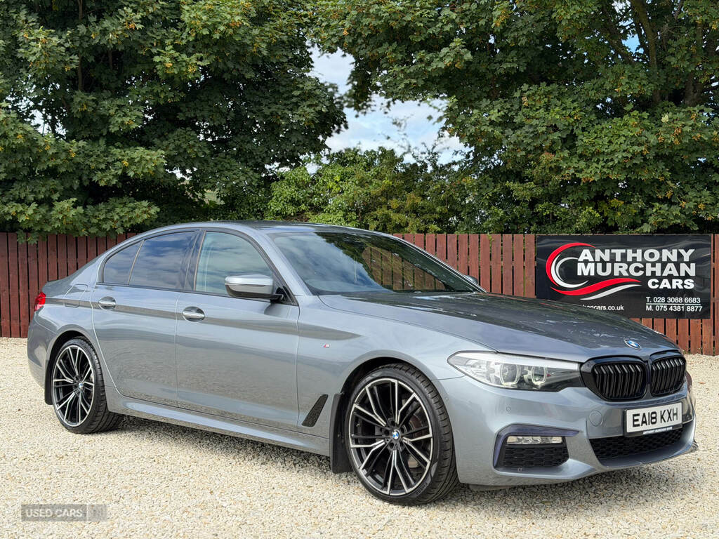 BMW 5 Series 520D M Sport Blue