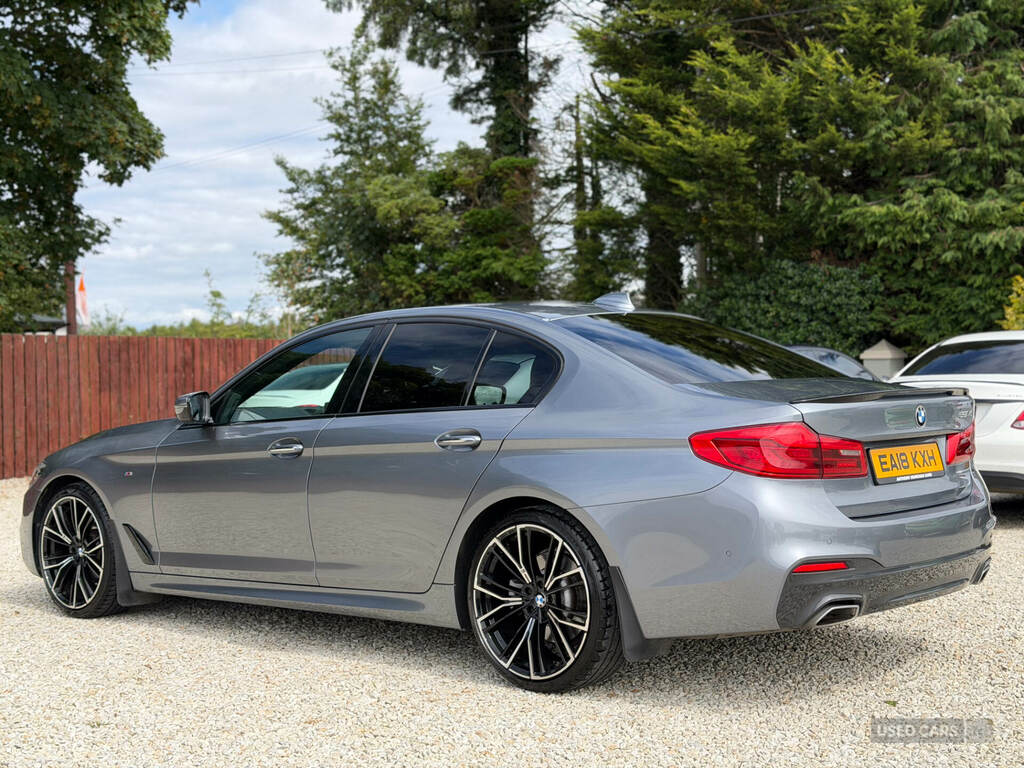 BMW 5 Series 520D M Sport Blue #3