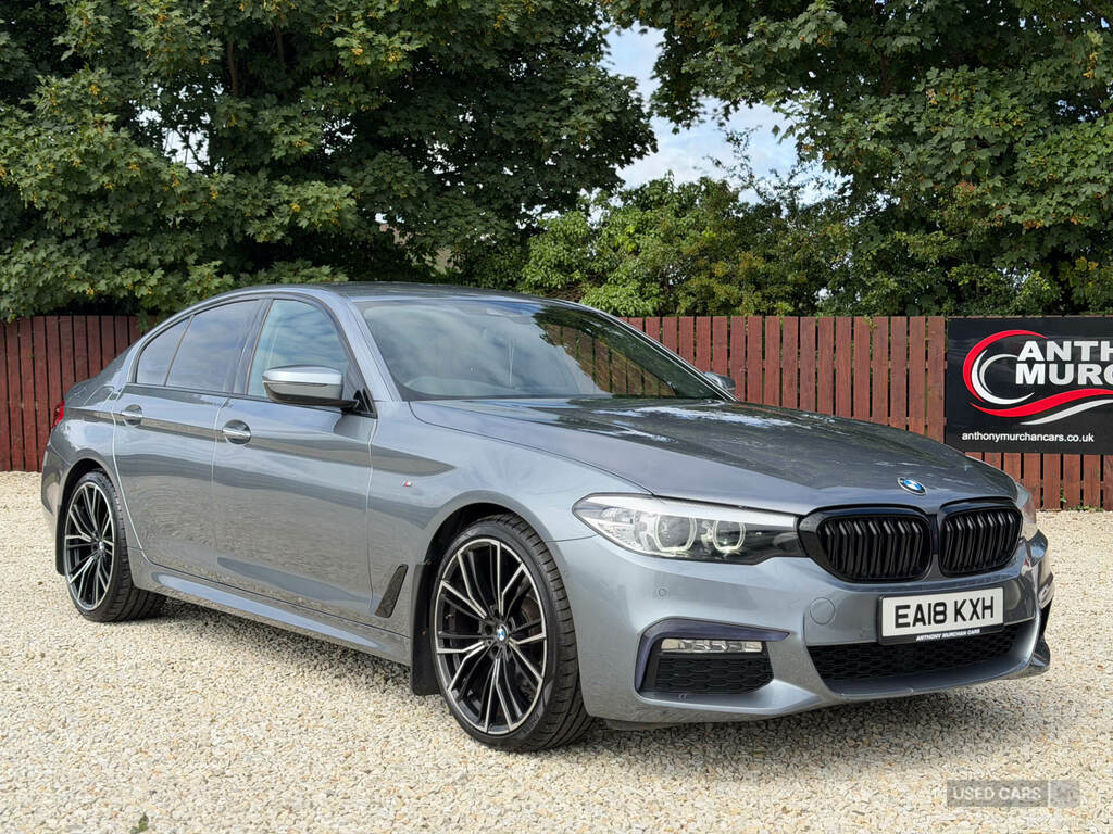 BMW 5 Series 520D M Sport Blue #2