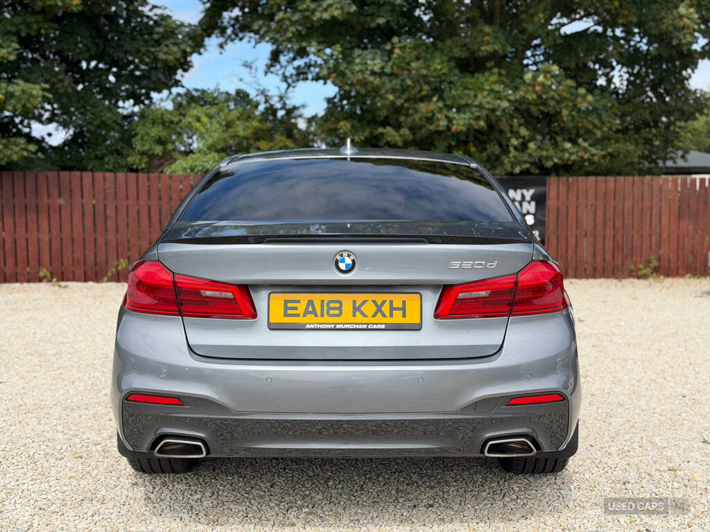 BMW 5 Series 520D M Sport Blue #5