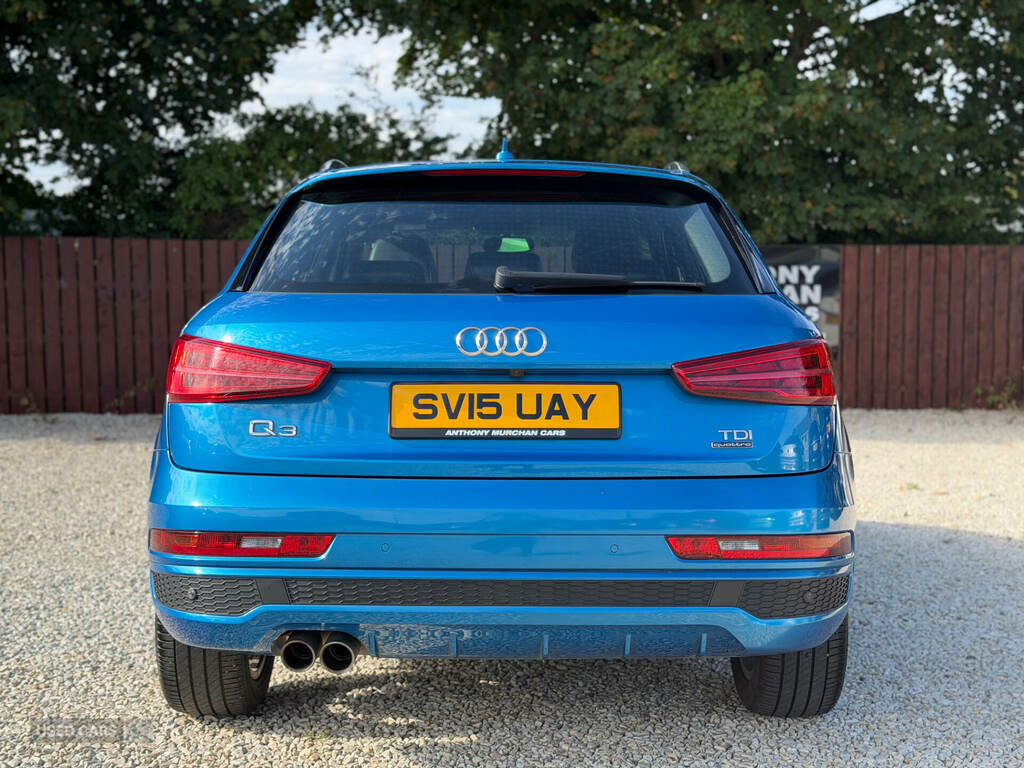 Audi Q3 2.0 Tdi 184 Quattro S Line Plus S Tronic Blue #5
