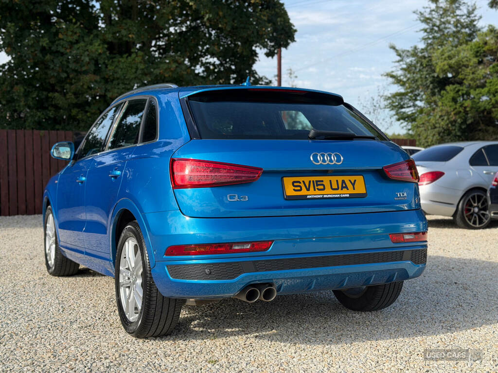 Audi Q3 2.0 Tdi 184 Quattro S Line Plus S Tronic Blue #4