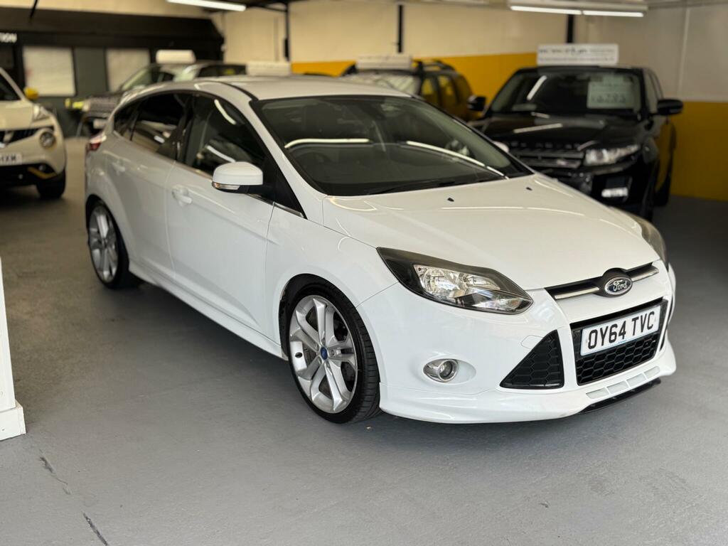 Ford Focus Zetec S White #3