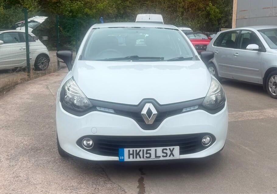 Renault Clio 1.5 Dci Eco Expression Euro 5 Ss HK15LSX White #2