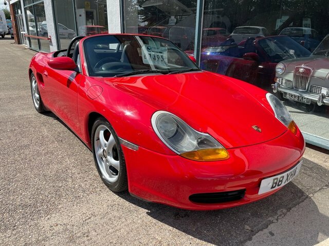 Porsche Boxster 2.5 986 Convertible 239 G Km 20 Red