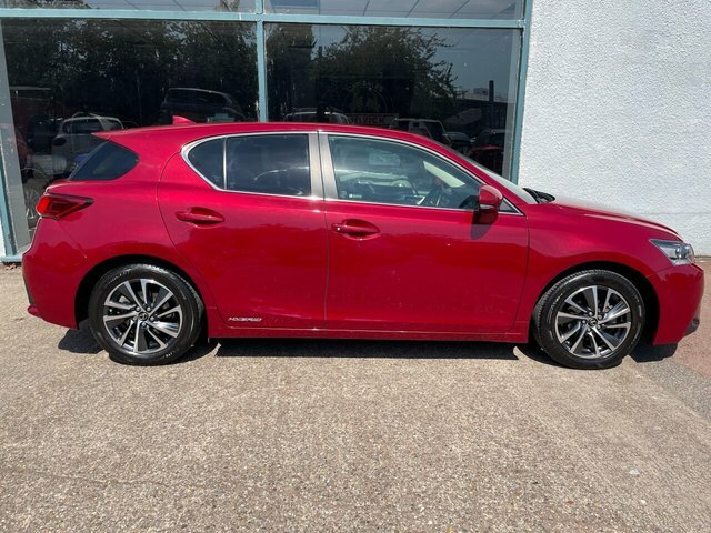 Lexus CT 1.8 200H Hatchback Hybrid E-cvt Euro 6 Red #2