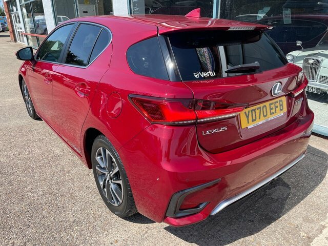 Lexus CT 200H 1.8 F-sport Cvt Black #9