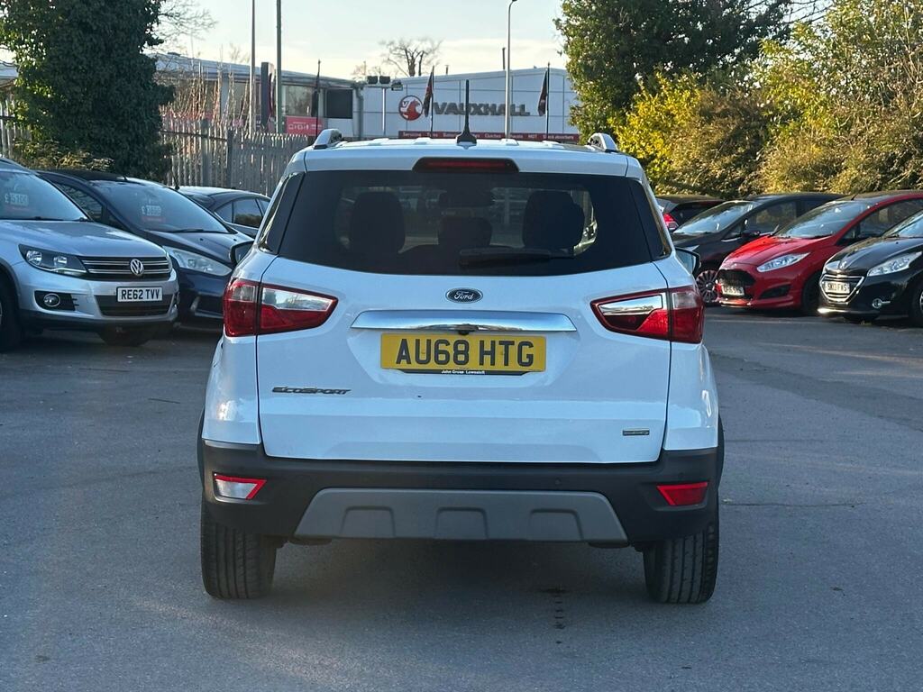 Ford Ecosport 1.0T Ecoboost Titanium Euro 6 Ss AU68HTG White #4
