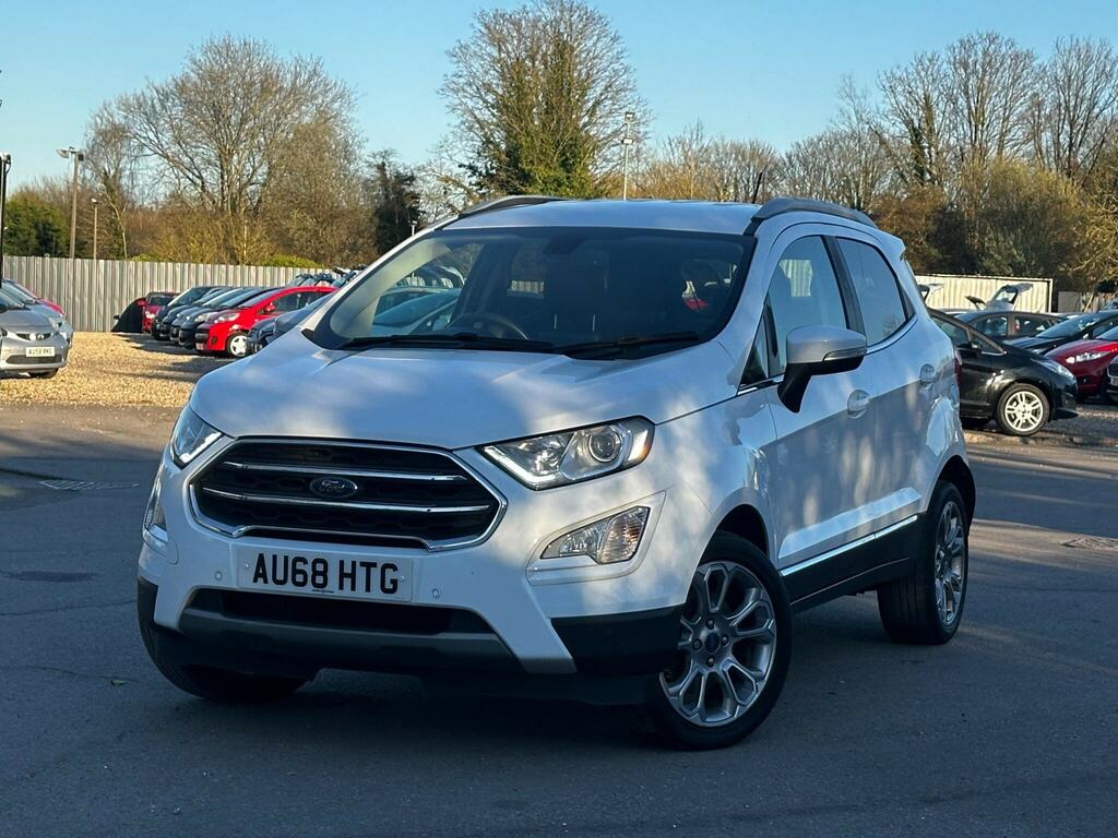 Ford Ecosport 1.0T Ecoboost Titanium Euro 6 Ss AU68HTG White #3