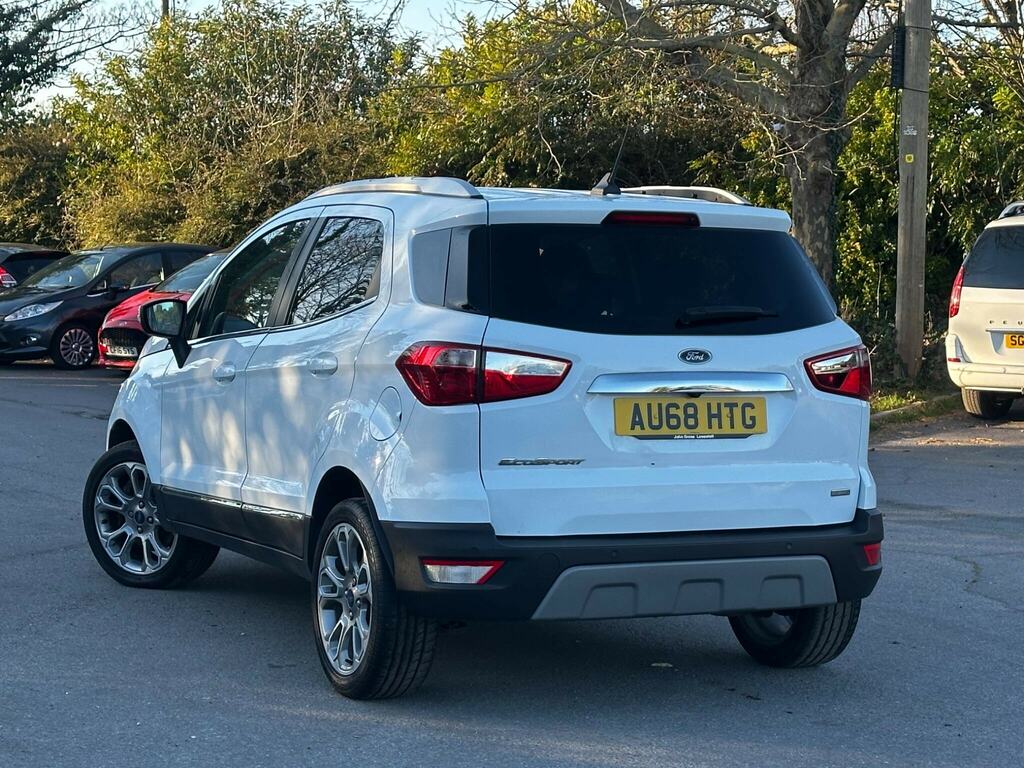 Ford Ecosport 1.0T Ecoboost Titanium Euro 6 Ss AU68HTG White #6