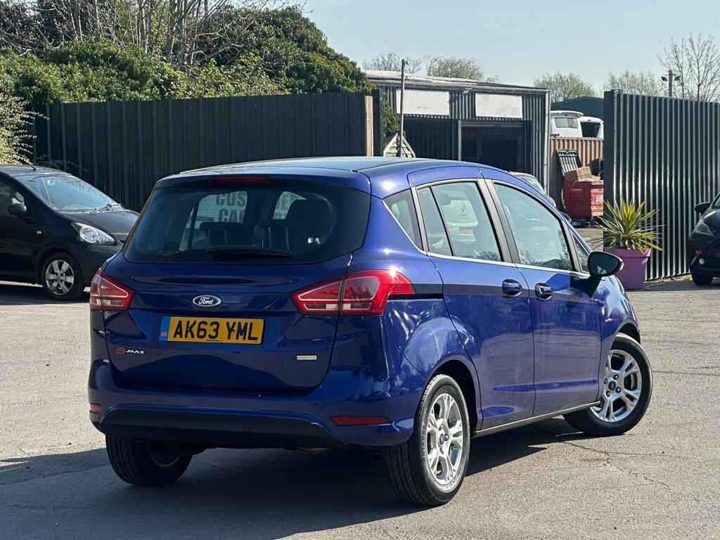 Ford B-Max 1.0T Ecoboost Zetec Euro 5 Ss AK63YML Blue #4