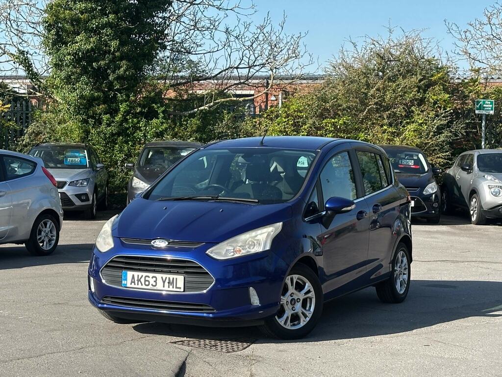 Ford B-Max 1.0T Ecoboost Zetec Euro 5 Ss AK63YML Blue #3