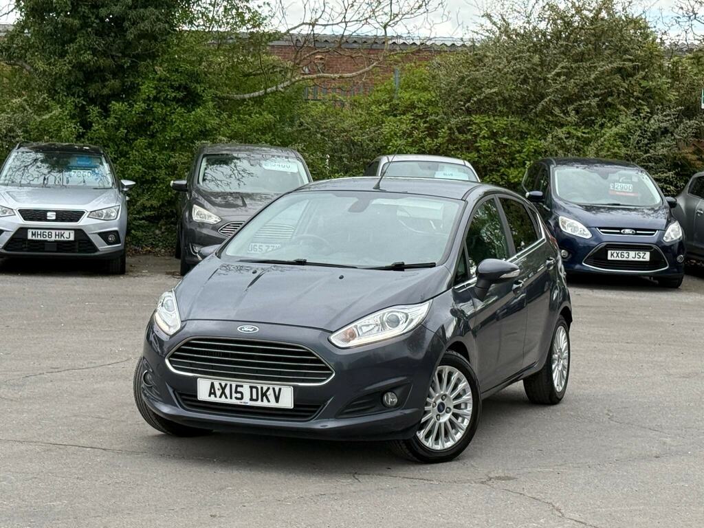 Ford Fiesta 1.0T Ecoboost Titanium Euro 6 Ss AX15DKV Grey #3