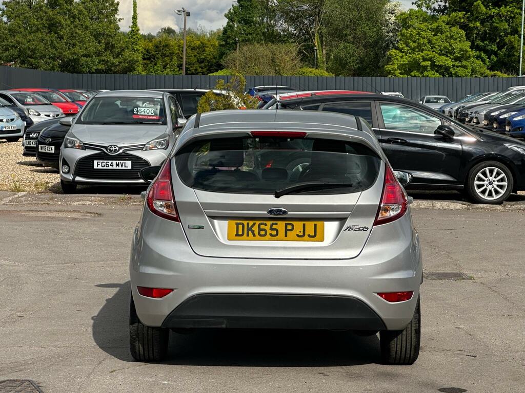 Ford Fiesta 1.0T Ecoboost Zetec Euro 6 Ss DK65PJJ Silver #4