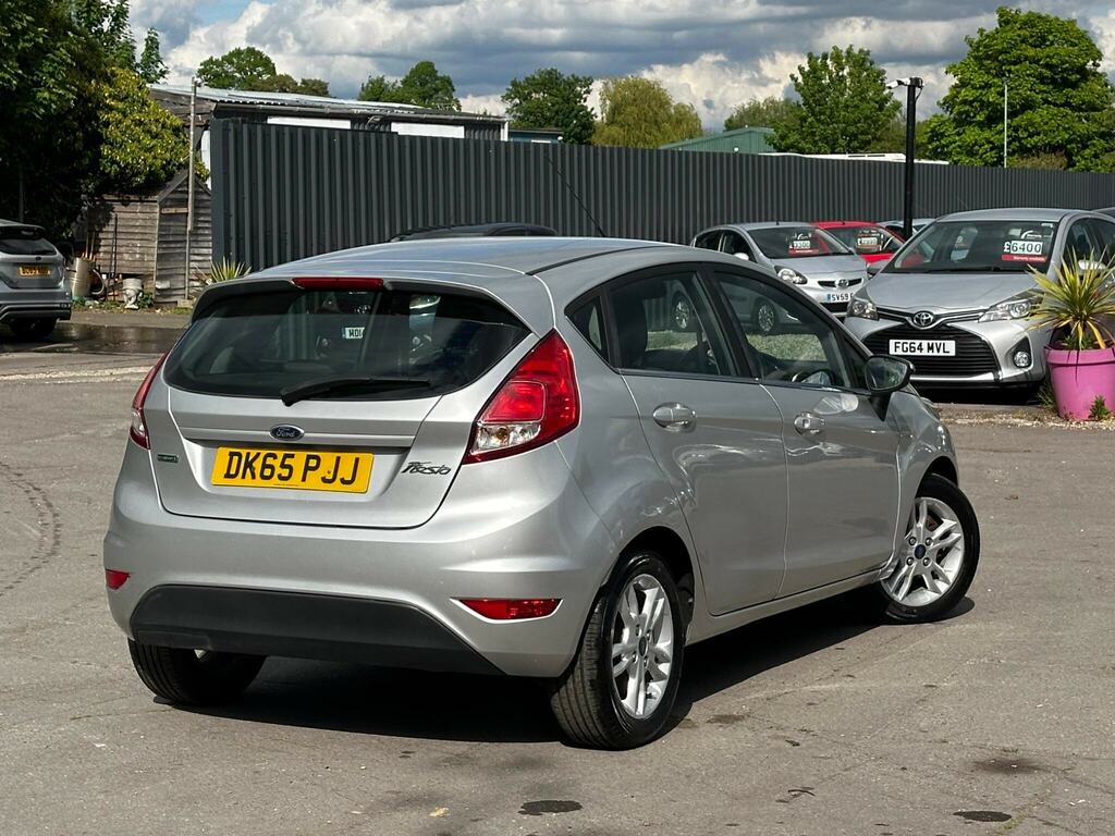 Ford Fiesta 1.0T Ecoboost Zetec Euro 6 Ss DK65PJJ Silver #5