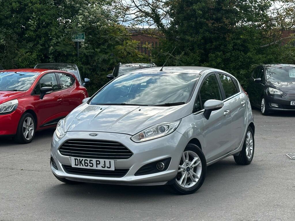 Ford Fiesta 1.0T Ecoboost Zetec Euro 6 Ss DK65PJJ Silver #3