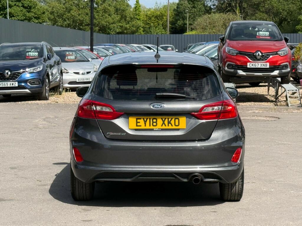 Ford Fiesta 1.0T Ecoboost St-line Euro 6 Ss EY18XKO Grey #6