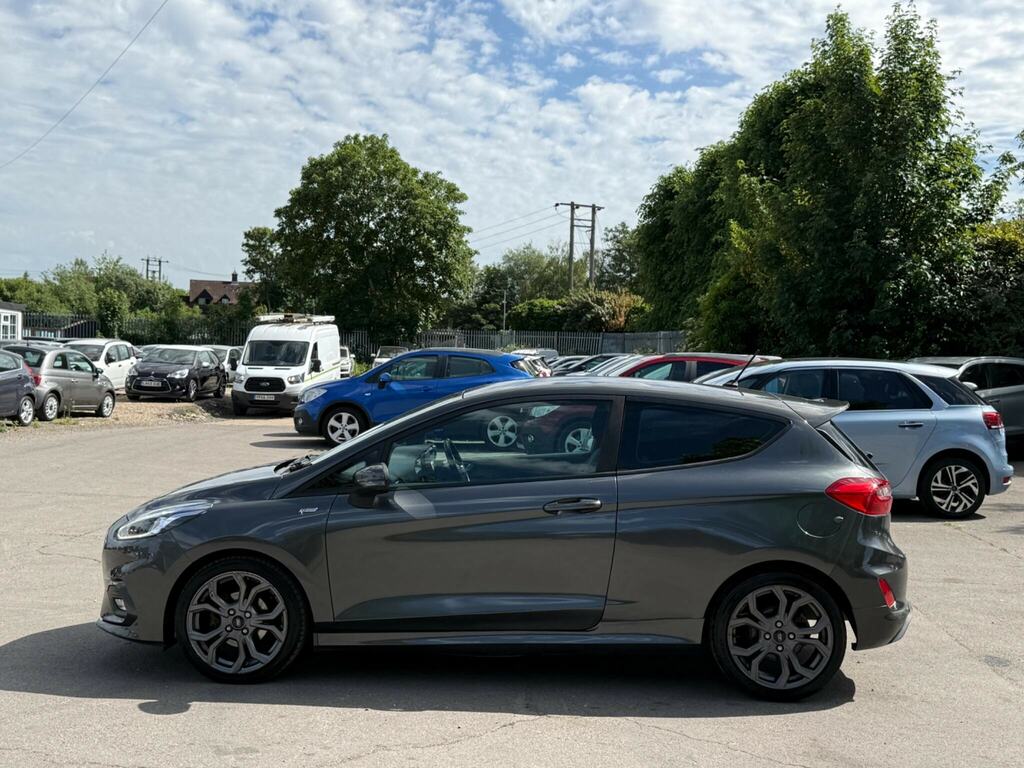 Ford Fiesta 1.0T Ecoboost St-line Euro 6 Ss EY18XKO Grey #4