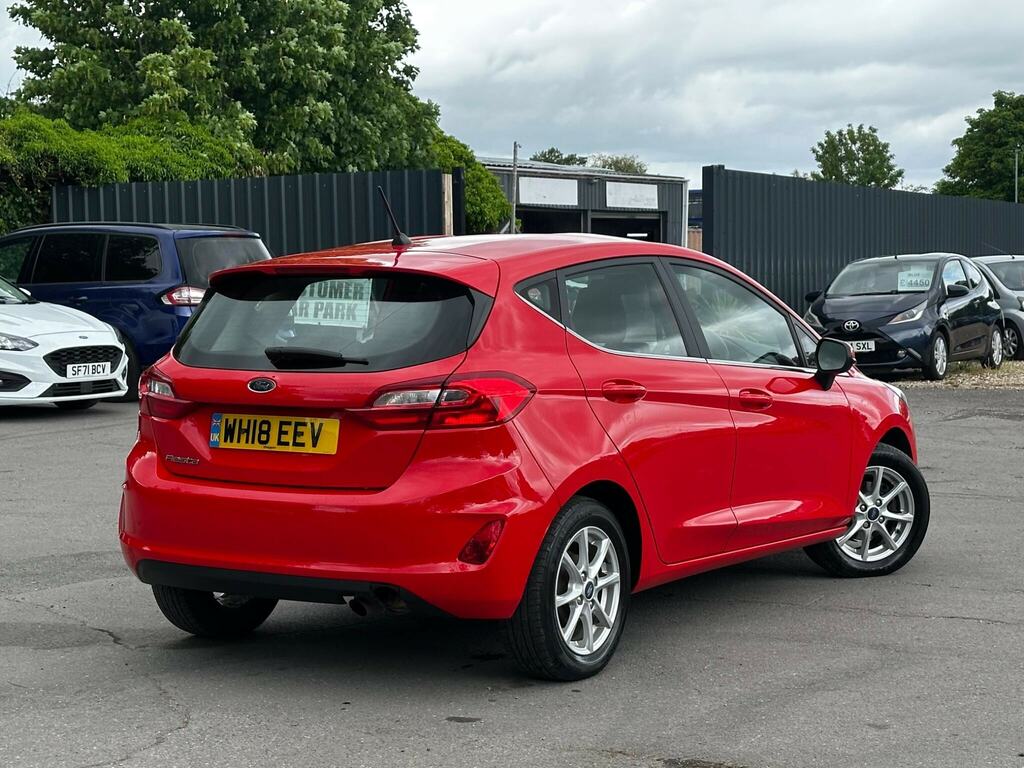 Ford Fiesta 1.0T Ecoboost Zetec Euro 6 Ss WH18EEV Red #6