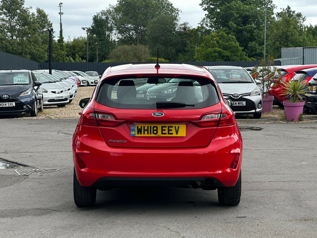 Ford Fiesta 1.0T Ecoboost Zetec Euro 6 Ss WH18EEV Red #5