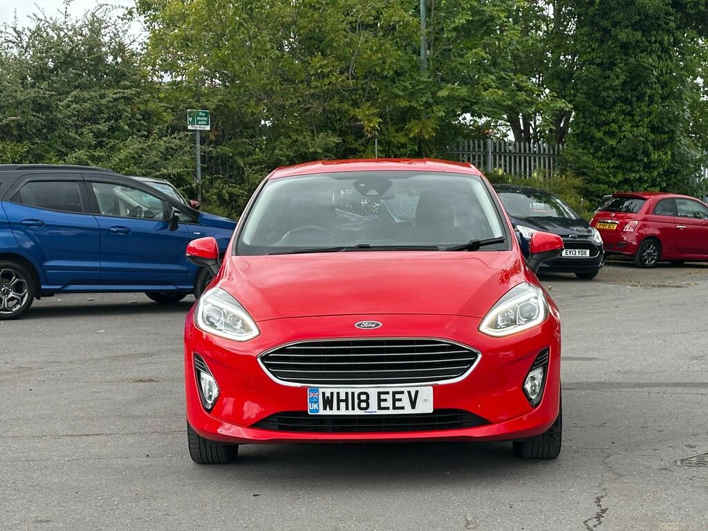Ford Fiesta 1.0T Ecoboost Zetec Euro 6 Ss WH18EEV Red #2
