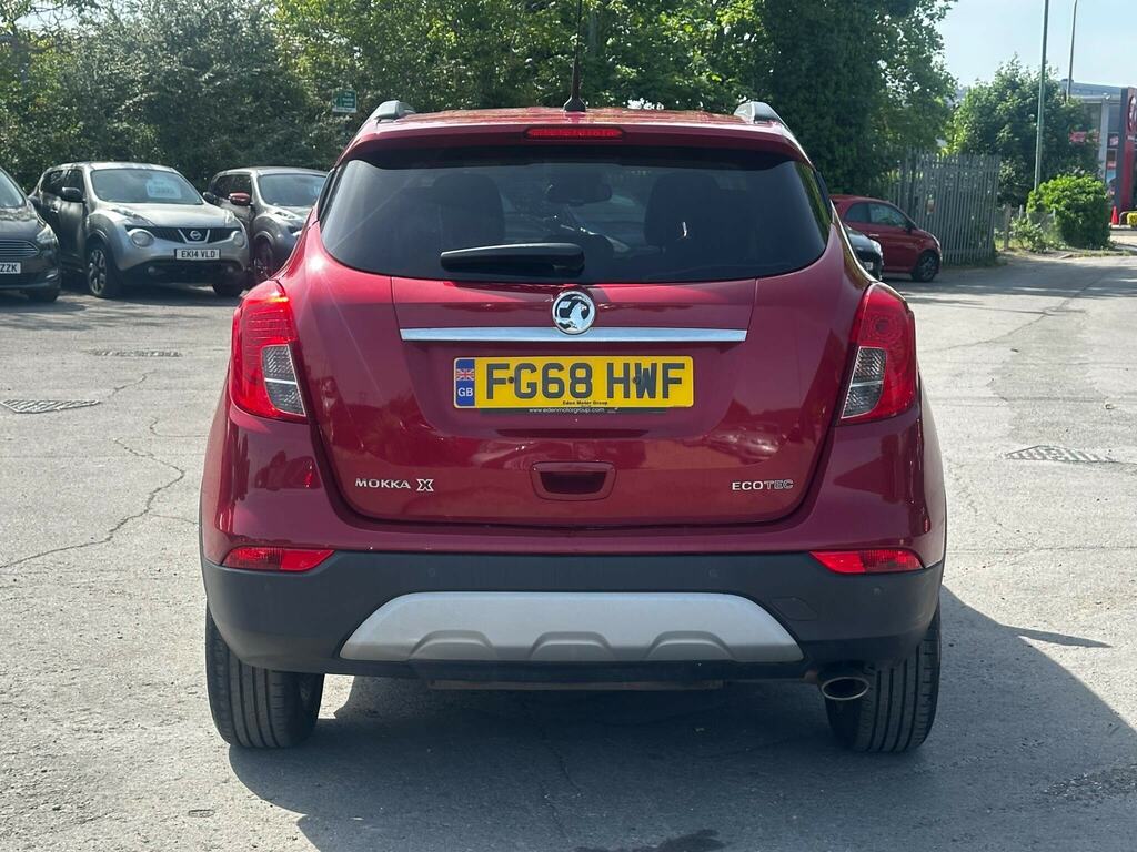 Vauxhall Mokka X 1.4I Turbo Ecotec Elite Euro 6 Ss FG68HWF Red #4