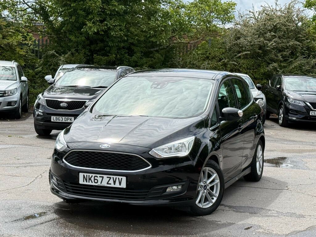 Ford C-Max 1.0T Ecoboost Zetec Euro 6 Ss NK67ZVV Black #3