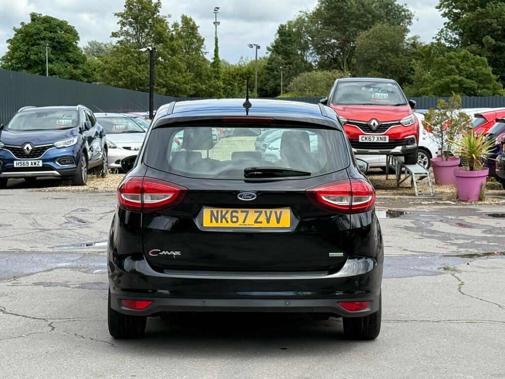 Ford C-Max 1.0T Ecoboost Zetec Euro 6 Ss NK67ZVV Black #6