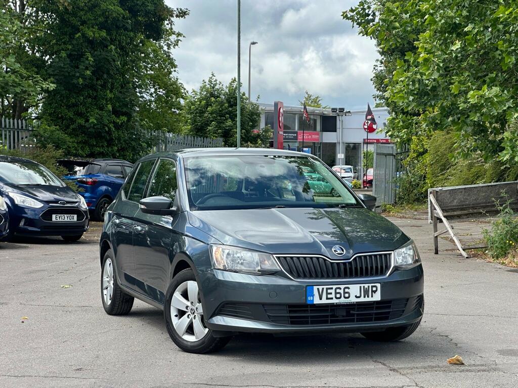 Skoda Fabia 1.2 Tsi Se Euro 6 Ss VE66JWP Grey