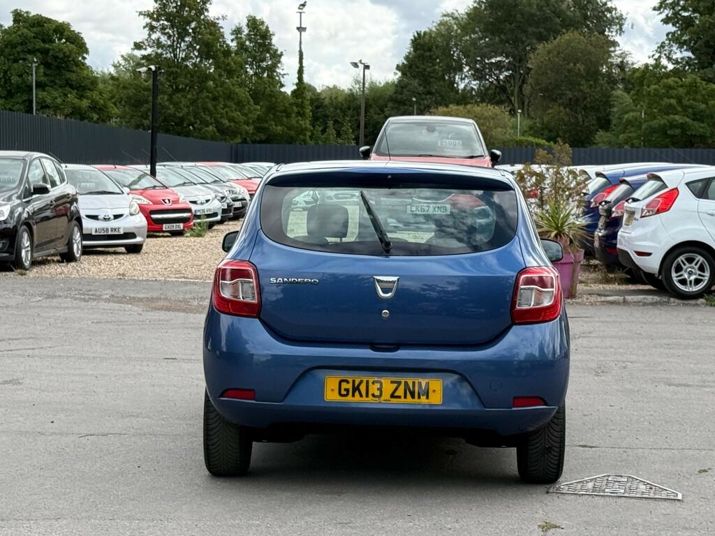 Dacia Sandero 0.9 Tce Laureate Euro 5 GK13ZNM Blue #6