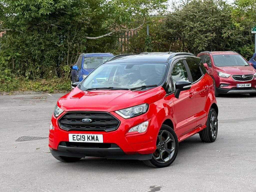Ford Ecosport 1.0T Ecoboost St-line Euro 6 Ss EG19KMA Red #3